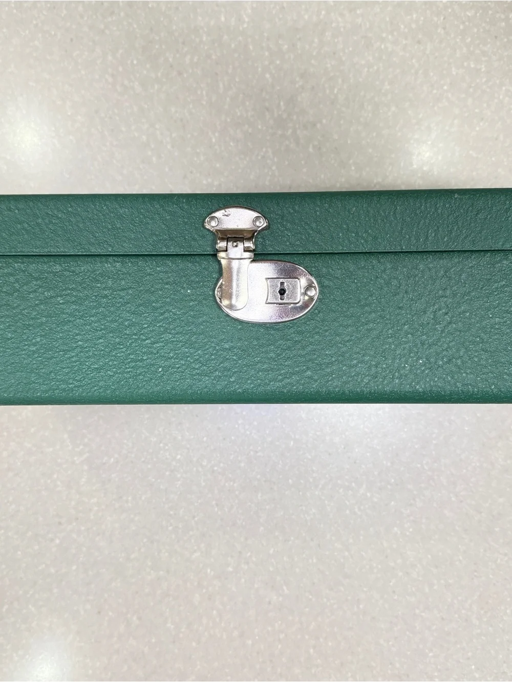 Vintage Steel Box, Green, 1949